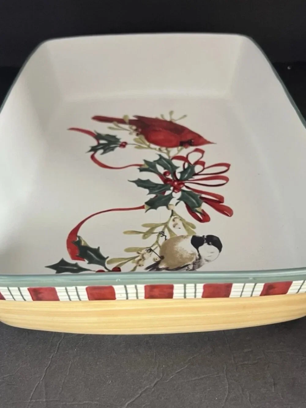LENOX WINTER GREETINGS EVERYDAY 13 1/2